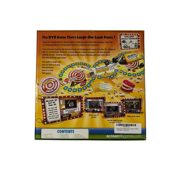 Scene It? Comedy Movies DVD Game 2010 Family Game Night - Picture 5 of 5